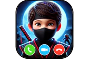 Ninja Boy Video Call – Fun Fake Call for Kids