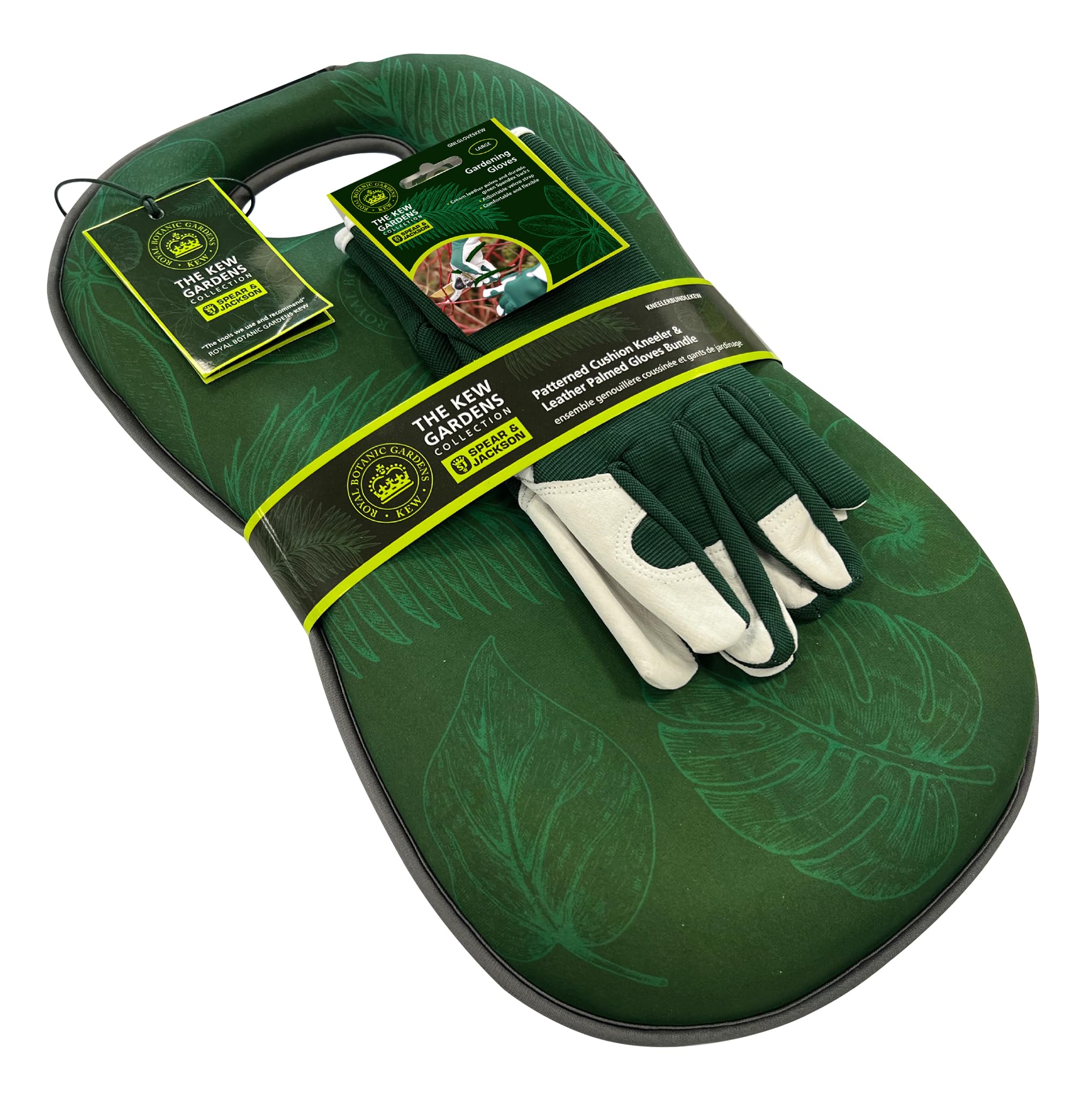 Spear & Jackson Kneeler & Gloves Bundle Gift Set