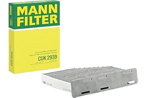 MANN FILTER Mann-Filter CUK 2939 Cabin Filter With Activated Charcoal for select Audi/Volkswagen models