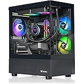 Thermaltake LCGS View i570-170 Gaming Desktop (Intel Core&trade; i9-14900KF, ToughRam 32GB DDR5 6000MT/s RGB Memory, NVIDIA&reg; GeForce RTX&trade; 5070, 1TB NVMe M.2, WiFi, Windows 11) V17B-B76B-570-LCS