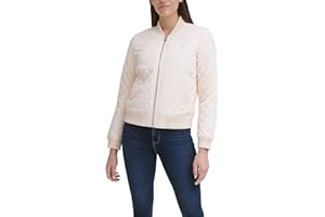 Levi's womens Diamond Quilted Bomber Dual closure JacketJacket