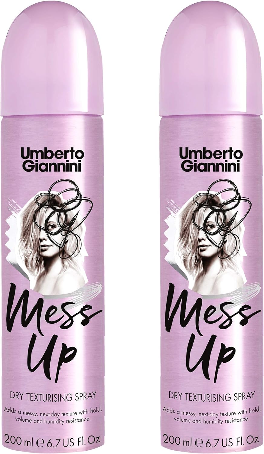 Umberto Giannini Mess Up Dry Texturising Spray Vegan Cruelty Free Duo X 400ml Amazon Co Uk Beauty Umberto Giannini Mess Up Dry Texturising Spray Vegan Cruelty Free Duo X 400ml Amazon Co Uk Beauty