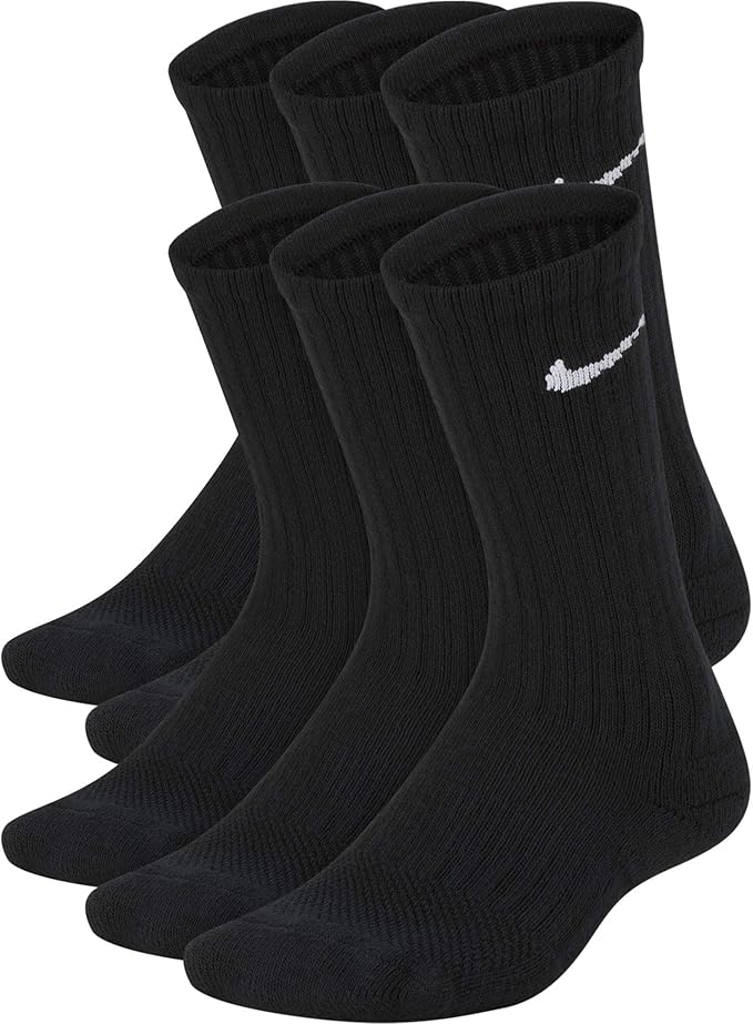 youth white nike socks