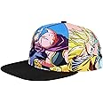 Dragon Ball Z Majin Buu & Goku Sublimation Panel Baseball Cap Multicolored