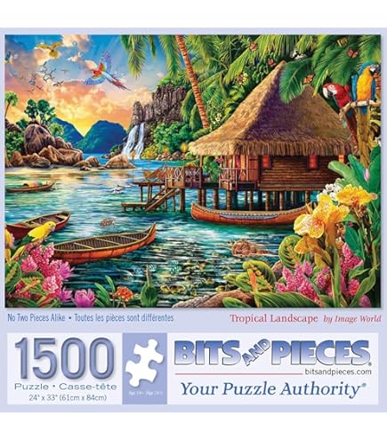 Amazon.com: Bits and Pieces – 1500 Piece Jigsaw Puzzle for Adults