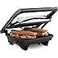 Hamilton Beach Electric Panini Press Grill with Locking Lid, Opens 180 Degrees for any Sandwich Thickness (25460A…