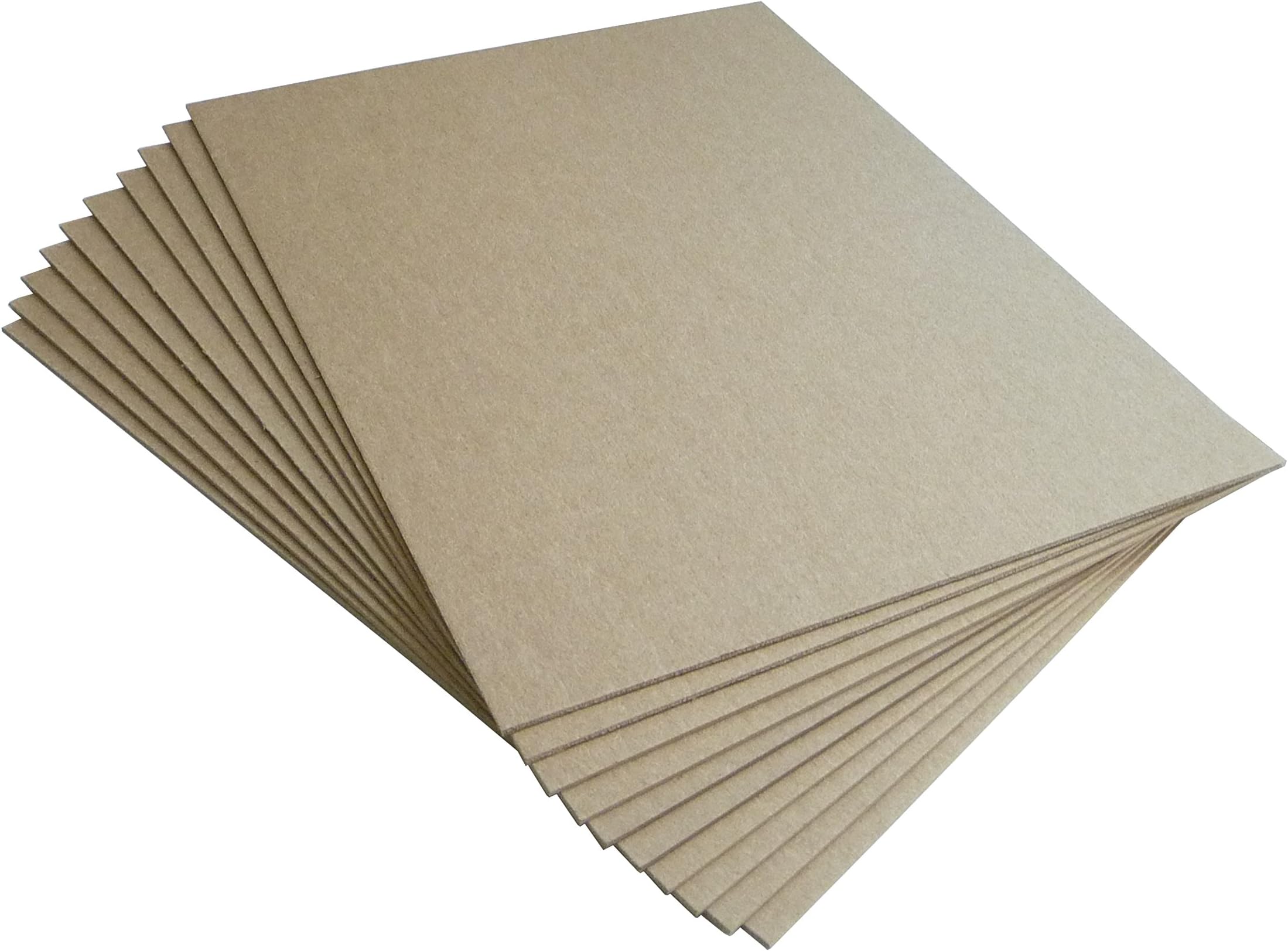 Chipboard Sheets 8.5 x 11 Inch Medium Heavy Weight 50 Point Pack of