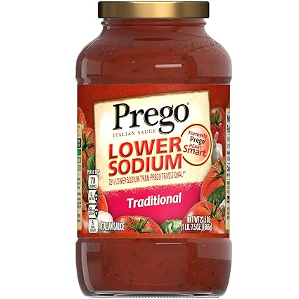 Prego Pasta Sauce, Lower Sodium 