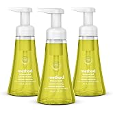 method Foaming Hand Wash, Lemon Mint- Leaves Hands Feeling Soft &amp; Clean, for Bathroom &amp; Kitchen, Made without Parabens, 10 fl oz, 3 pack