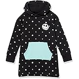 Spotted Zebra Disney | Marvel | Star Wars | Frozen | Princess Girls and Toddlers' Fleece Long-Sleeve Hooded Dresses