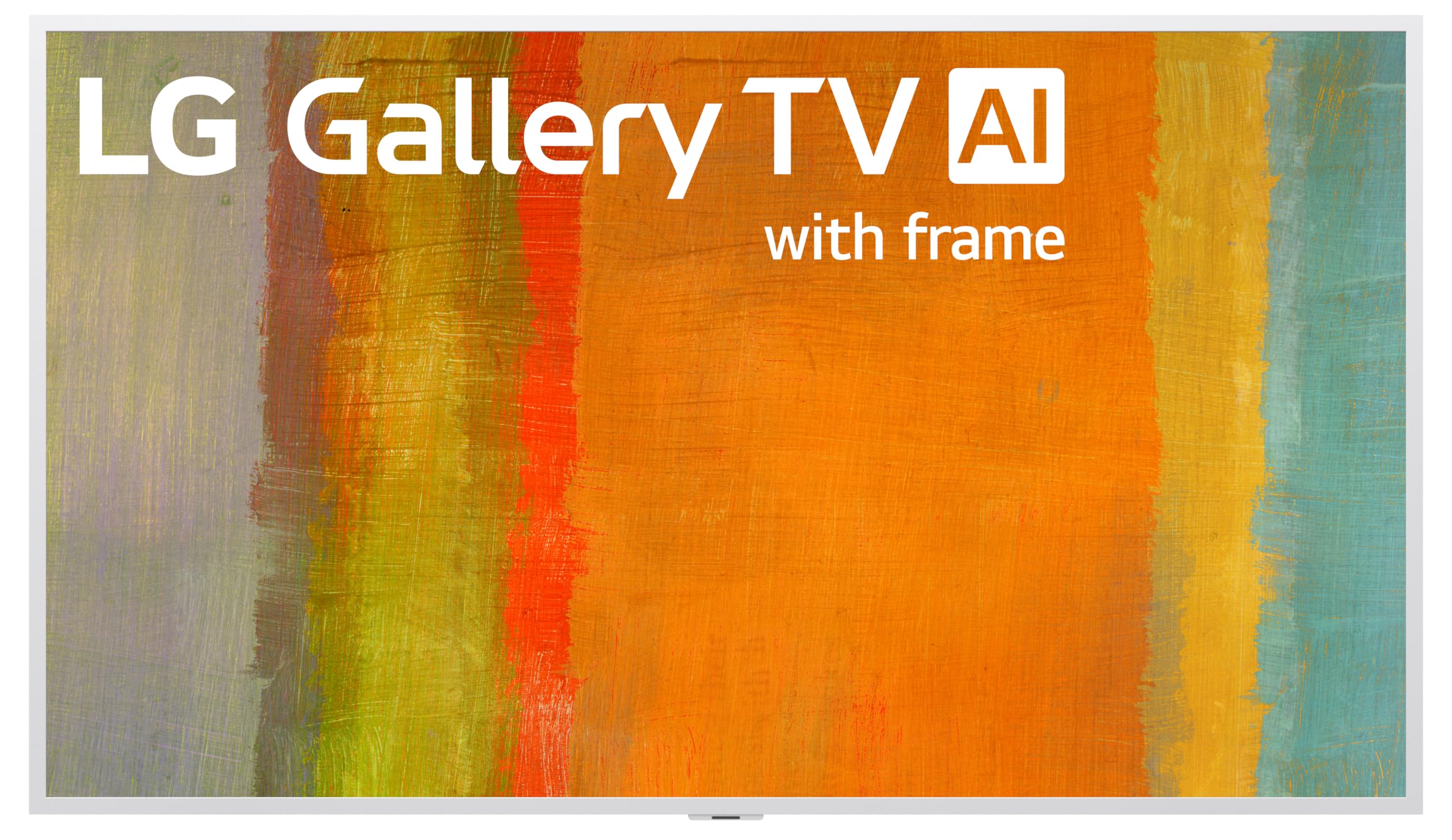 LG 65-Inch Class Gallery TV QNED AI LX7B Series Mini LED Smart TV with Included Snow White Frame, HDR10, AI Super Upscaling 4K, Filmmaker Mode, Wow Orchestra, Compatible with Alexa (65LX7BPUA, 2026)