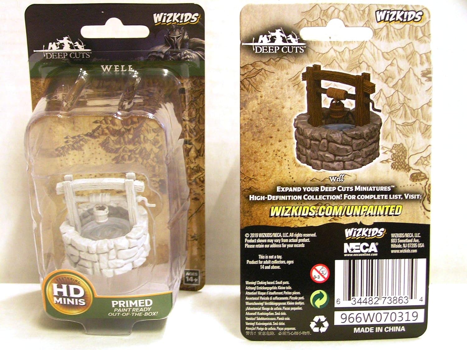 WizKids Deep Cuts Unpainted Miniatures - Well