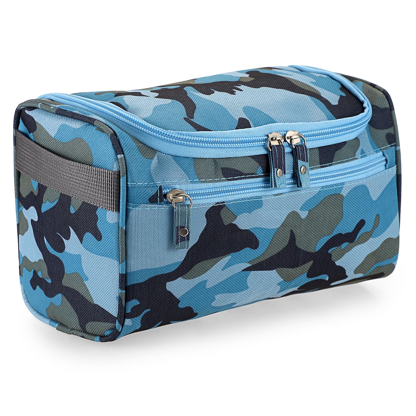 IGNPION Men's Hanging Travel Toiletry Wash Bag (Camouflage)