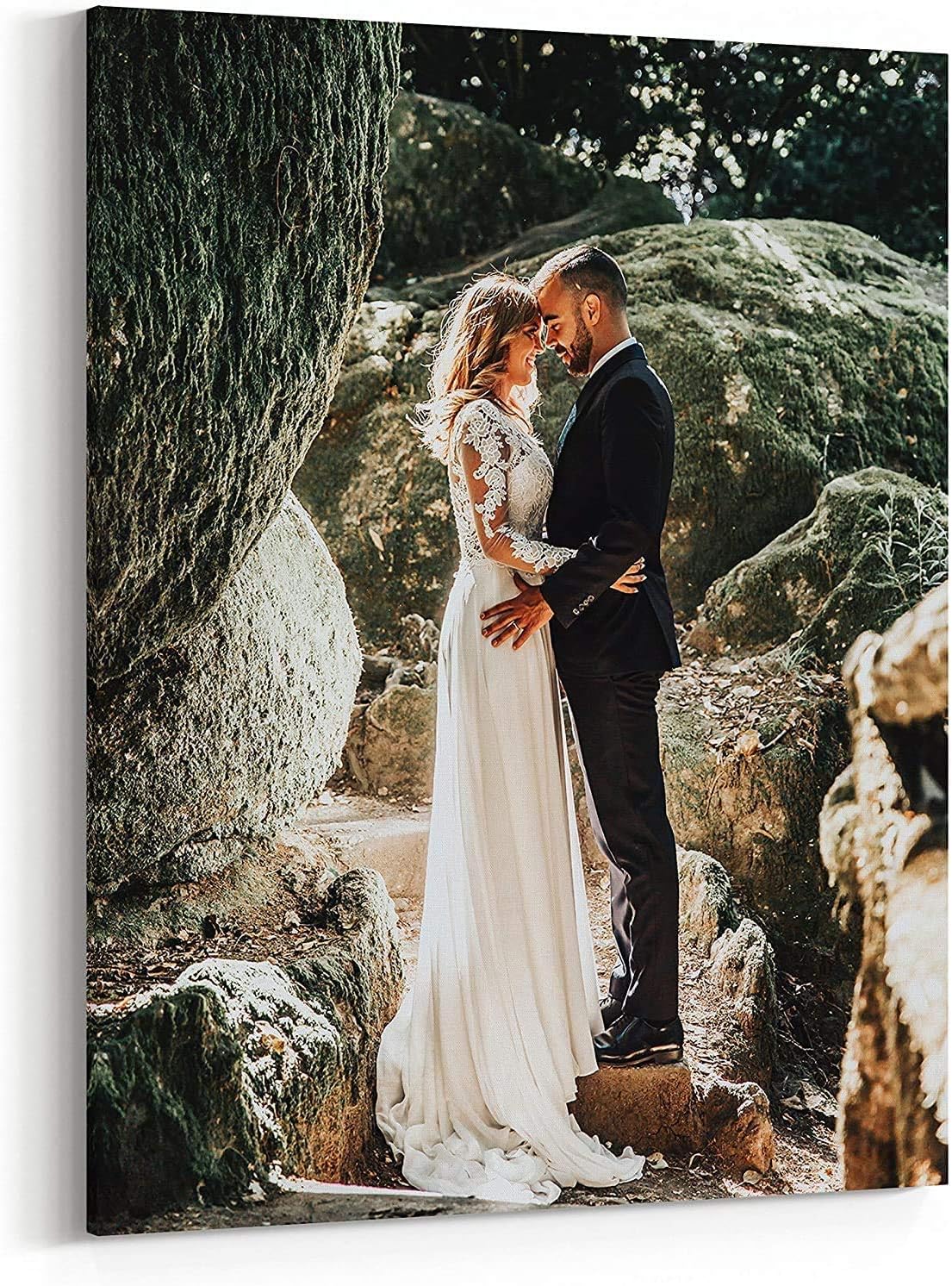 Wall Décor - Personalized Custom Canvas Prints (Framed Canvas, 8X10) - Turn Photos into Stunning Framed Wall Art - Perfect for Home Decor, Gifts & Keepsakes Fast Delivery