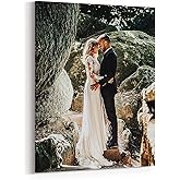 P&L ART. Personalized Custom Canvas Prints: Photo On Canvas Transform Your Photos into Stunning Framed Wall Art Digitally Printed Photo To Canvas Ideal for Home Decor Gifts Keepsakes Framed 8X10