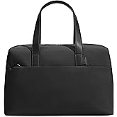 Away The Everywhere Bag, Airline-Approved Carry-On Travel Bag | Water-Repellent Duffel Bag with 16" Padded Laptop Pocket, Trolley Sleeve &amp; Detachable Shoulder Strap, Jet Black