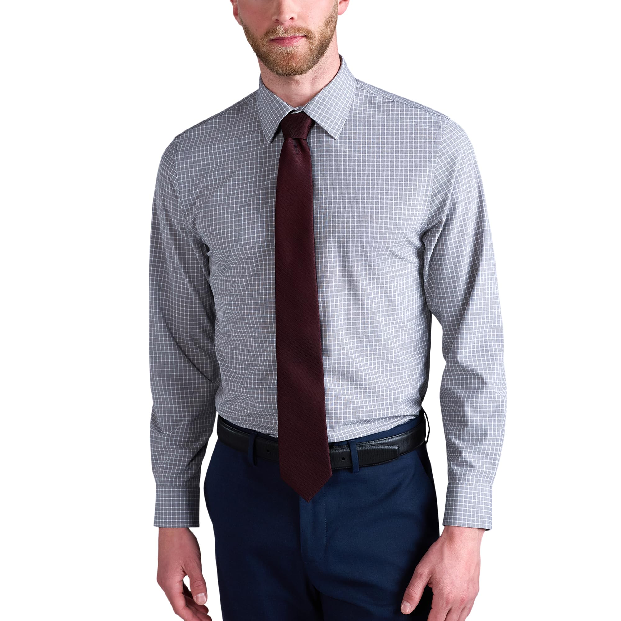 Haggar Men’s Smart Wash® Slim Fit Dress Shirt