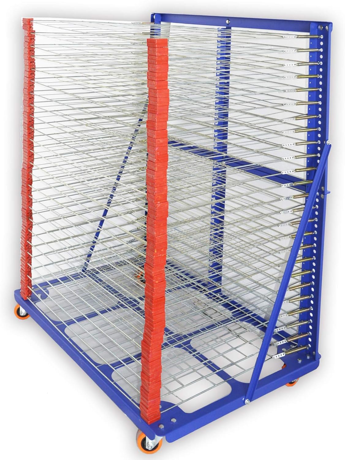 INTBUYING 50 Shelves Drying Rack Screen Frame Drying Rack