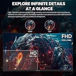CRUA 32Inch Curved Gaming Monitor, FHD