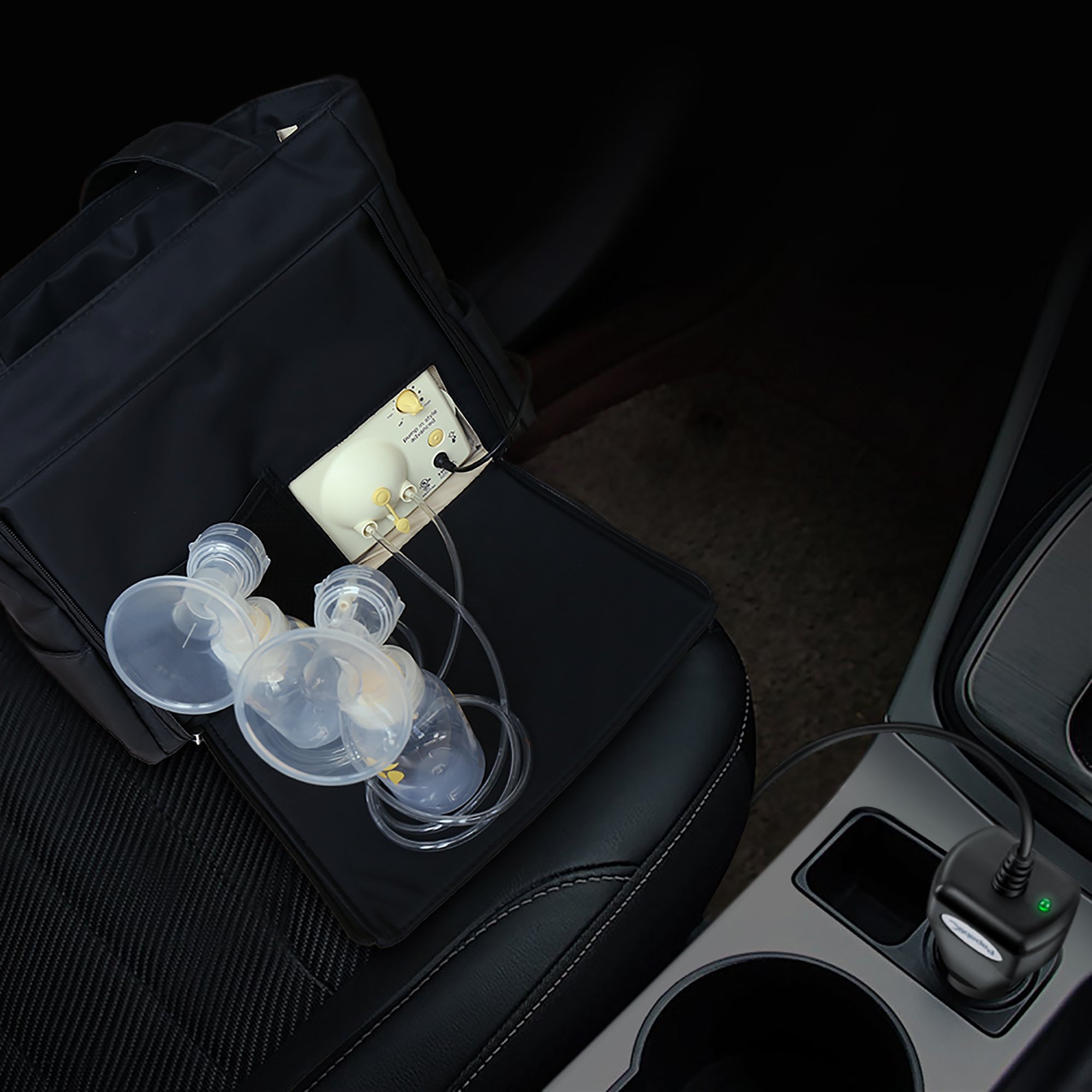 Papablic 12 Volt Breast Pump Car Adapter for Medela Freestyle and Pump