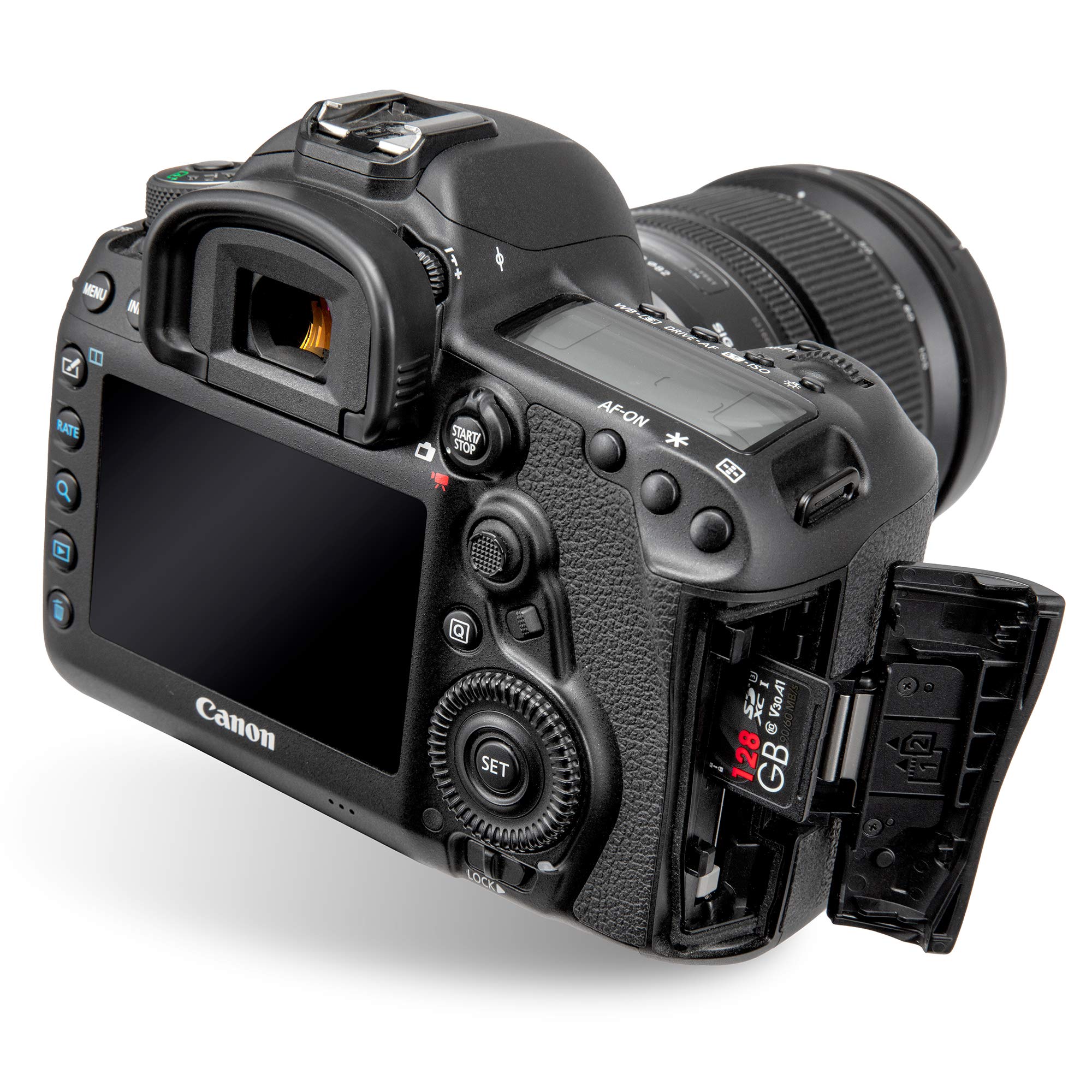 Ritz Gear 128GB High-Speed SDXC UHS-I SD Card, C10, U3, V30, Full-HD & 4K Memory Card