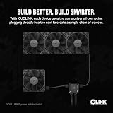 Corsair iCUE LINK RX120 120mm PWM Fans Triple Pack with System Hub view 3