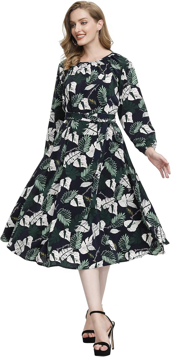 long sleeve midi dress size 18