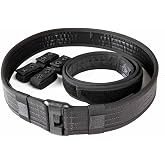 5.11 Tactical Sierra Bravo Duty Belt Professional 2-Inch, Law Enforcement | Style 59505ABR, Slim Lock Buckle, Dual Layer, Hook and Loop, Law Enforcement Patrol Duty Gear