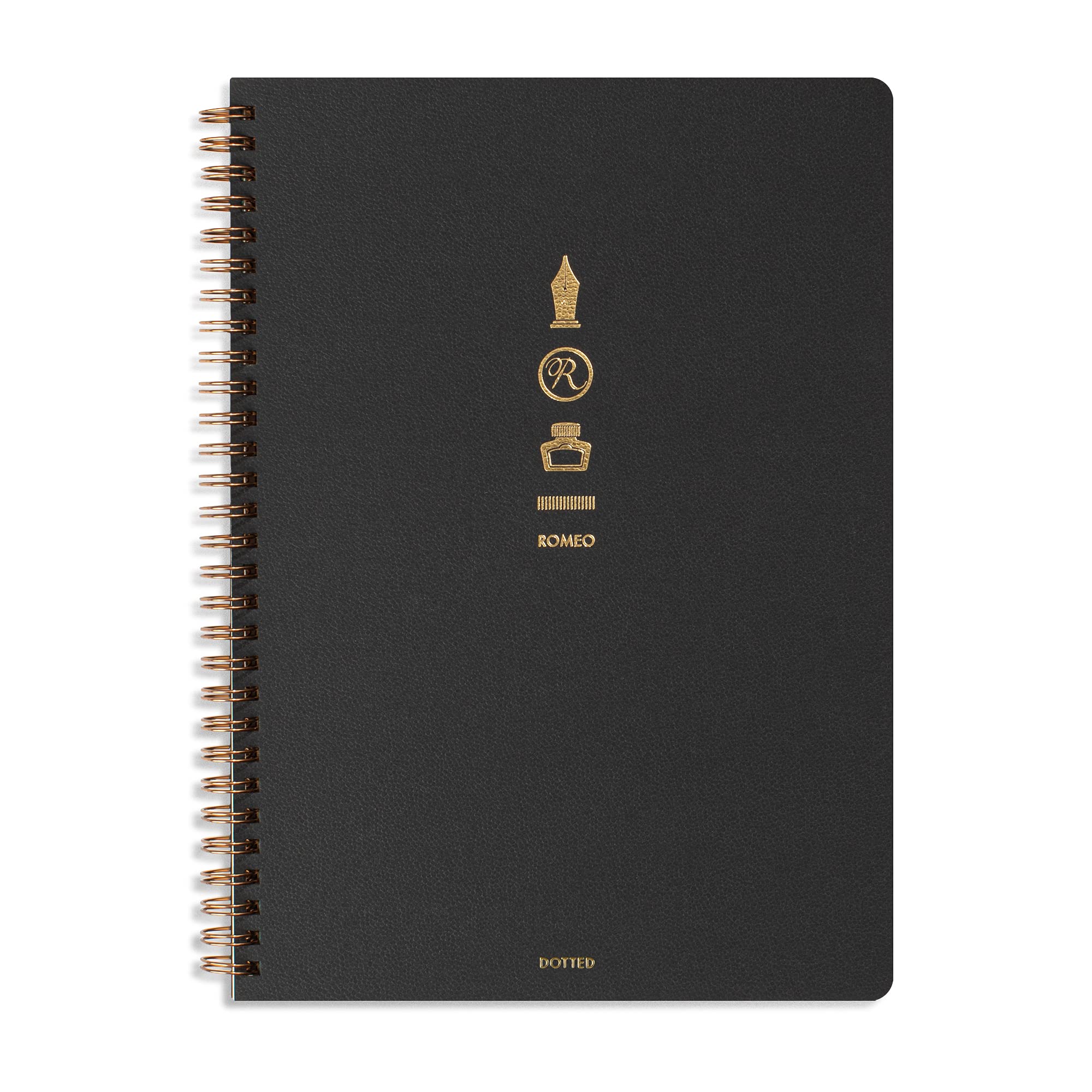 Topdrawer Romeo Japanese Notebook, Spiral Bound, B5