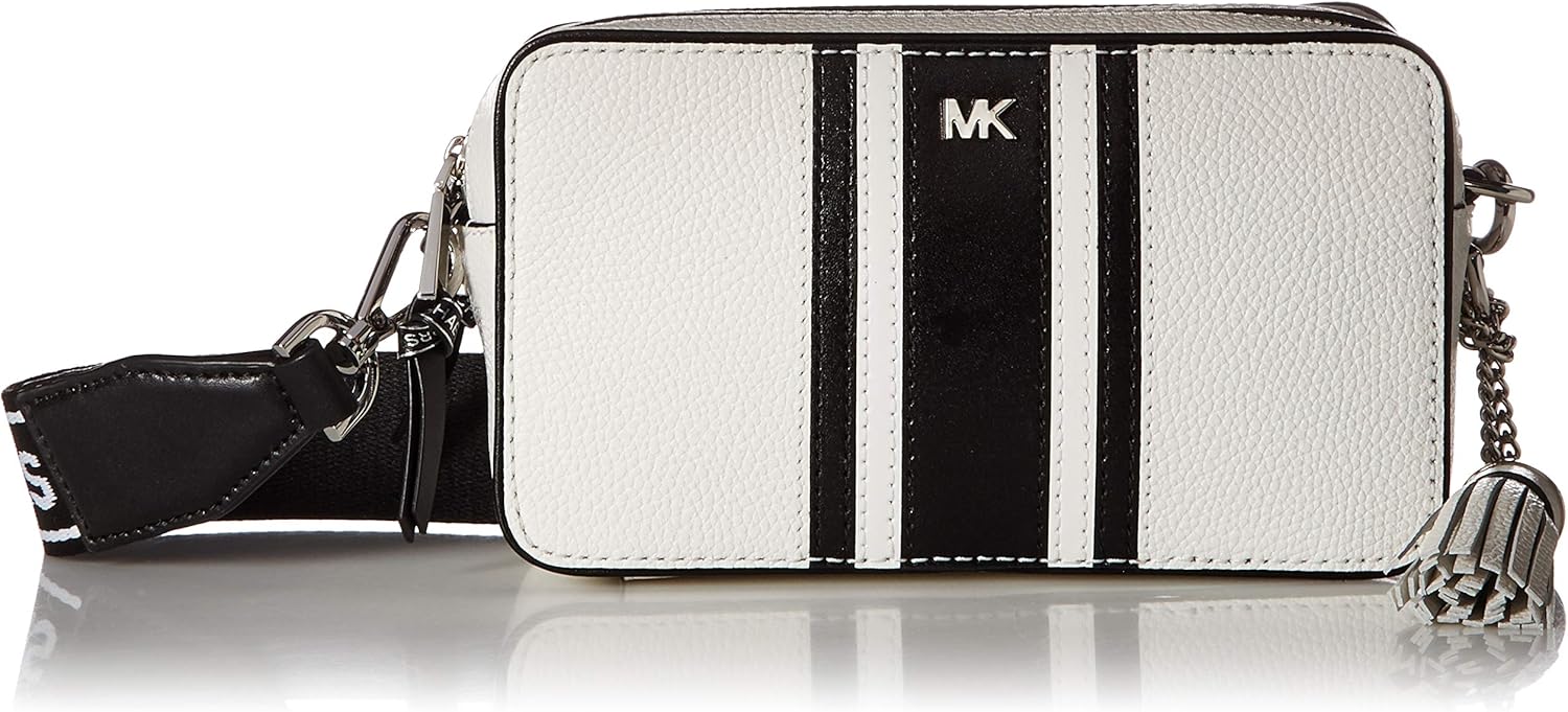 MICHAEL Michael Kors Small Camera Bag Optic White/Black One