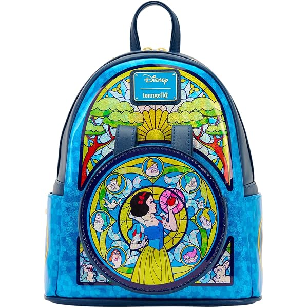 Loungefly Disney Snow White Cream and Blue Backpack wdbk2228-1.jpg main image 3