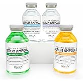 BRÜUN Advance Microneedling Korean Serum - 4 Different Booster Ampule Kit for Face and Body Including (AC + SC + SD + HY Control Serums) – Use with or without Dr Pen