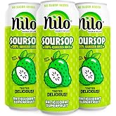 NILO Soursop Juice | 100% Real Guanabana Soursop Graviola | NO Sugar added | NOT From Concentrate | 10.8 oz (Pack of 12)