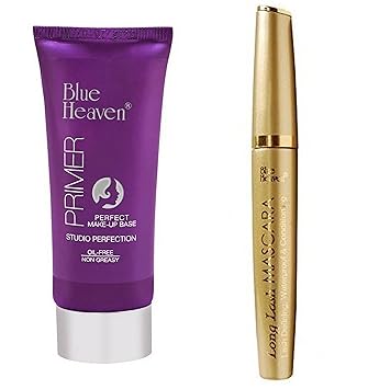 Blue Heaven Perfection Primer and Long Lash Mascara Combo