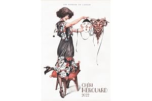 Wall Calendar 2017 [12 pages 8"x11"] Cheri Herouard La Vie Parisien Cover French Art Deco Vintage Girl