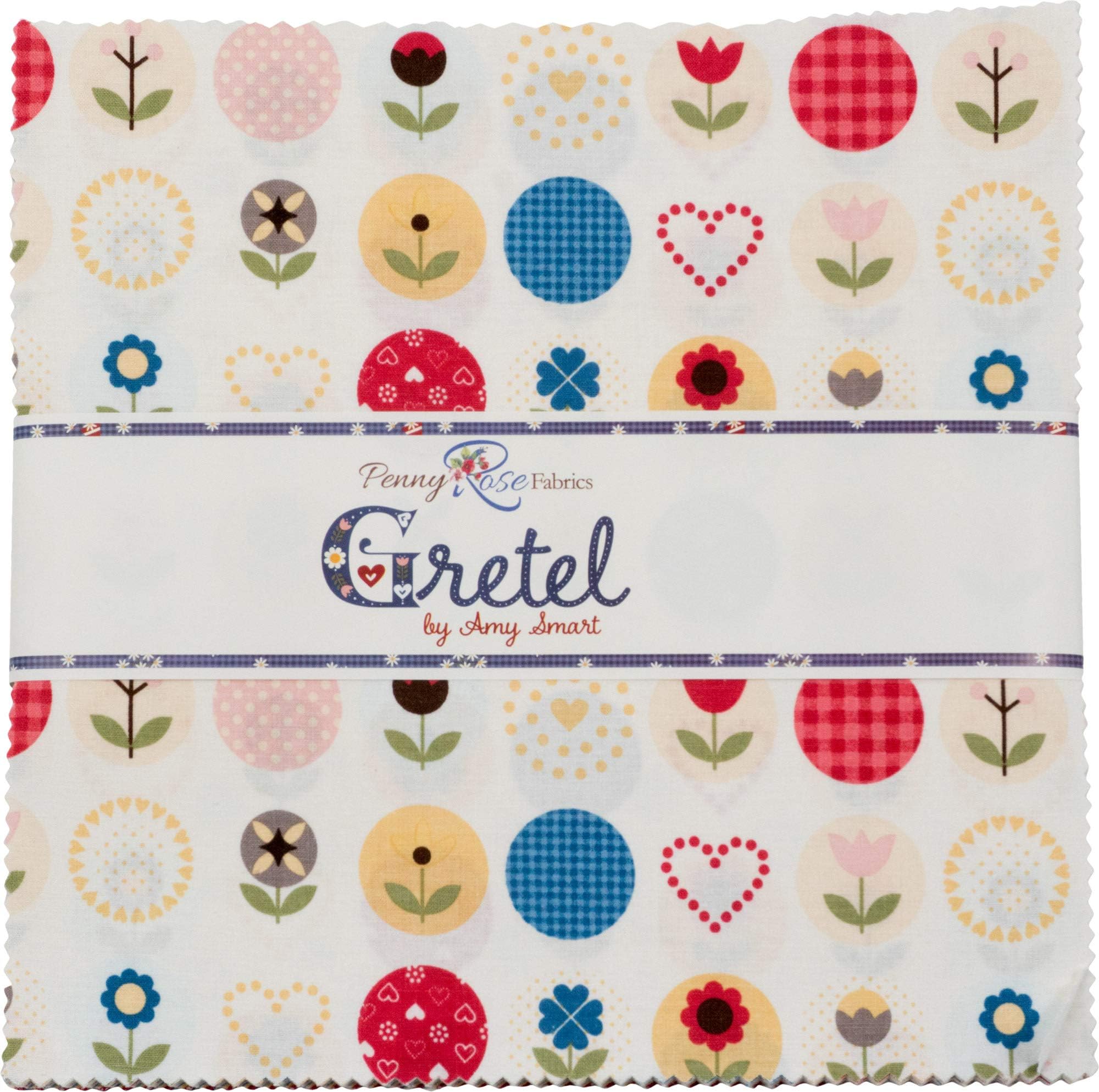Amy Smart Gretel 10" Stacker 42 10-inch Squares Layer Cake Penny Rose Fabrics