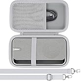 for Bose SoundLink Home Bluetooth Speaker Hard Protective Case, Portable Travel Case Replacement (Silver White Case) - co2CREA