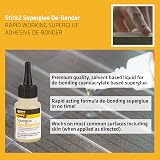 Sika Everbuild Stick 2 Superglue De-Bonder Solvent 20ml Fast Acting Clear view 3
