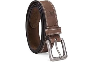 Timberland mens Timberland Pro Men's 38mm Boot Leather Belt