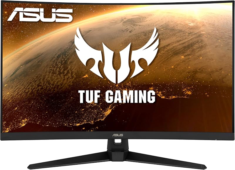 TUF Gaming VG328H1B - Ecran PC Gamer 31,5" FHD - Dalle VA incurvée 1500R - 16:9-165Hz - 1ms - 1920x1080-250cd/m² - HDMI & VGA- Haut-parleurs - AMD FreeSync - ELMB