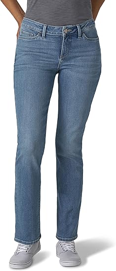 lee perfect fit straight leg jeans