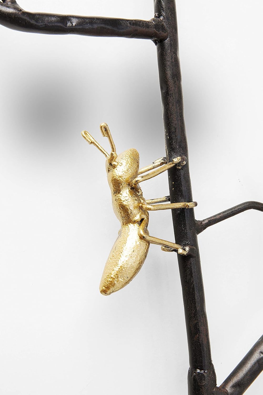 Kare Design Coat Rack Ants On A Tree Big, Gold, Black, steel powder-coated, ant figures design - Image 3