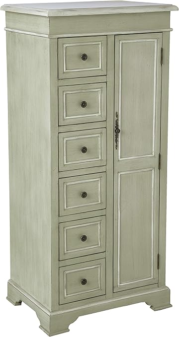 Amazon Com Stein World Furniture Chesapeake Cabinet Soft Cadet