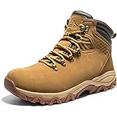 NORTIV 8 Mens Hiking Winter Snow Insulated Waterproof Outdoor Boots