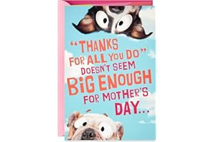Hallmark Funny Pop Up Mother's Day Card (Dog Banner)