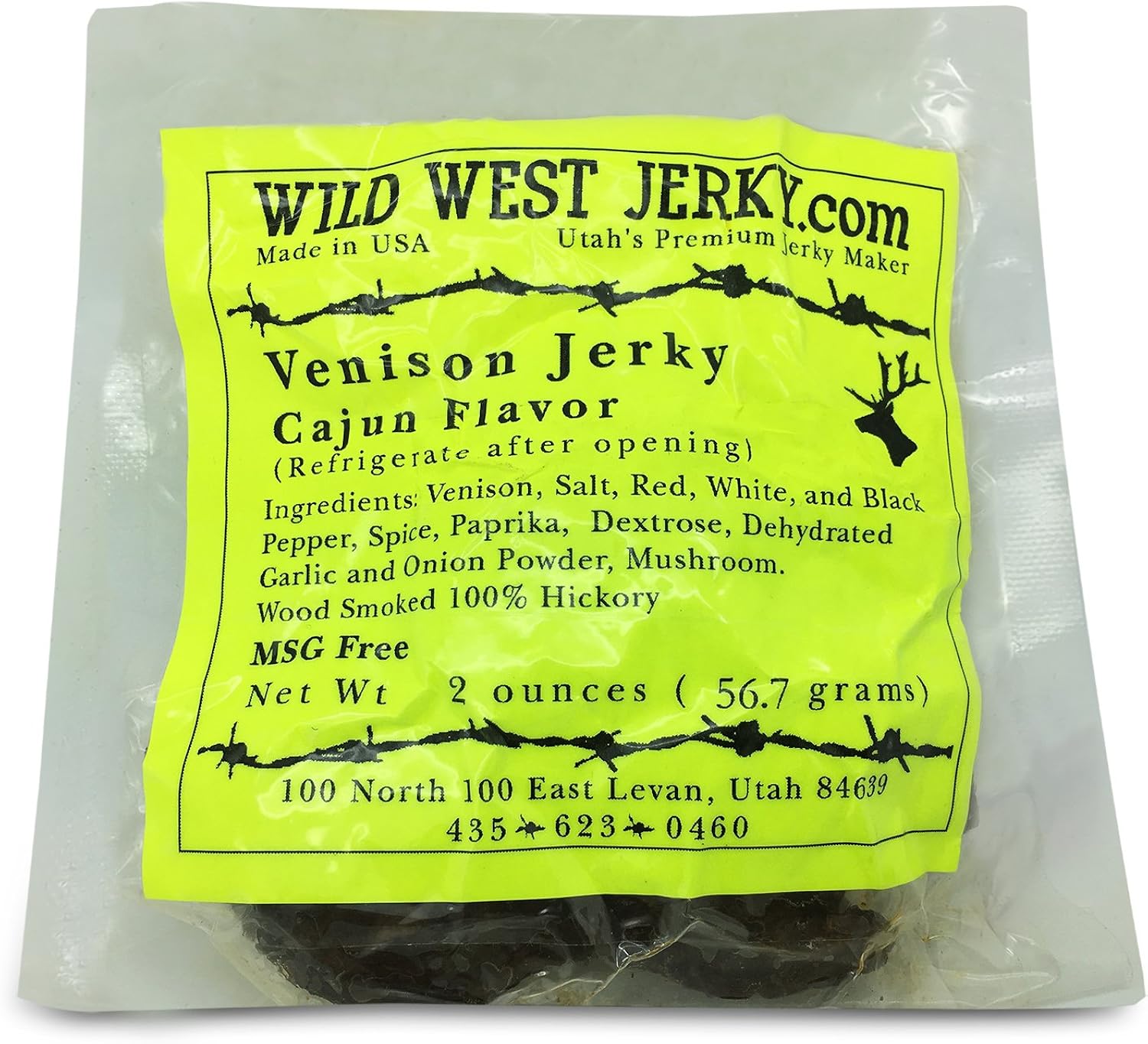 Wild West Jerky 1 Best Premium 100 Natural Grass Fed Hand