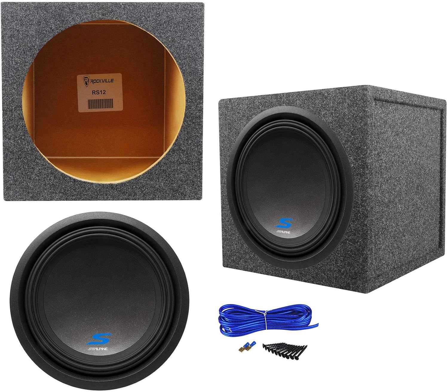 alpine w12s4 12 bass subwoofer