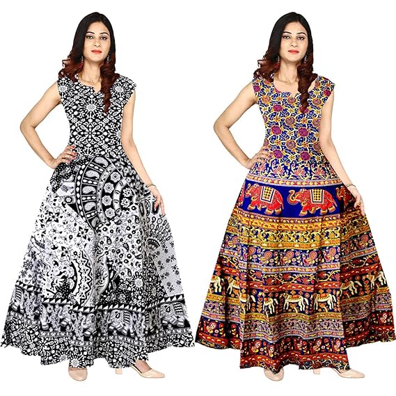 pure cotton maxi dresses