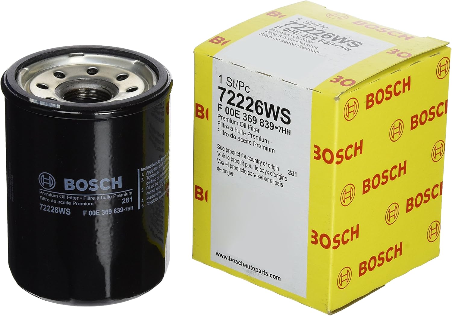 Bosch 72226WS Oil Filter, Oil Filters & Accessories Amazon