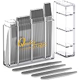 Metal Collar Stays for Men – 52 Top Quality Dress Shirt Collar Stays for Men, 4 Sizes